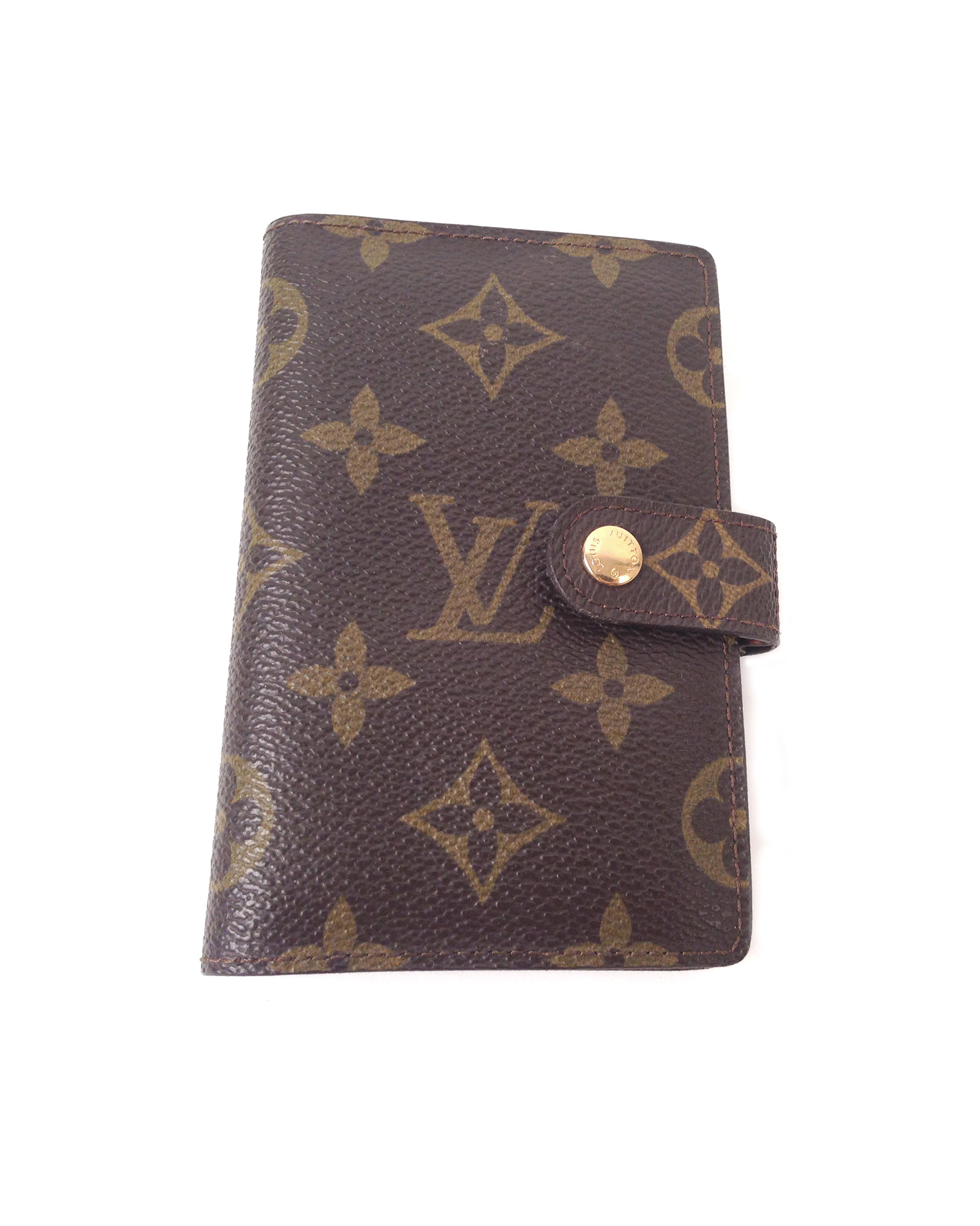 Louis Vuitton Address Phone & Calendar Vintage Wallet - Einna Sirrod