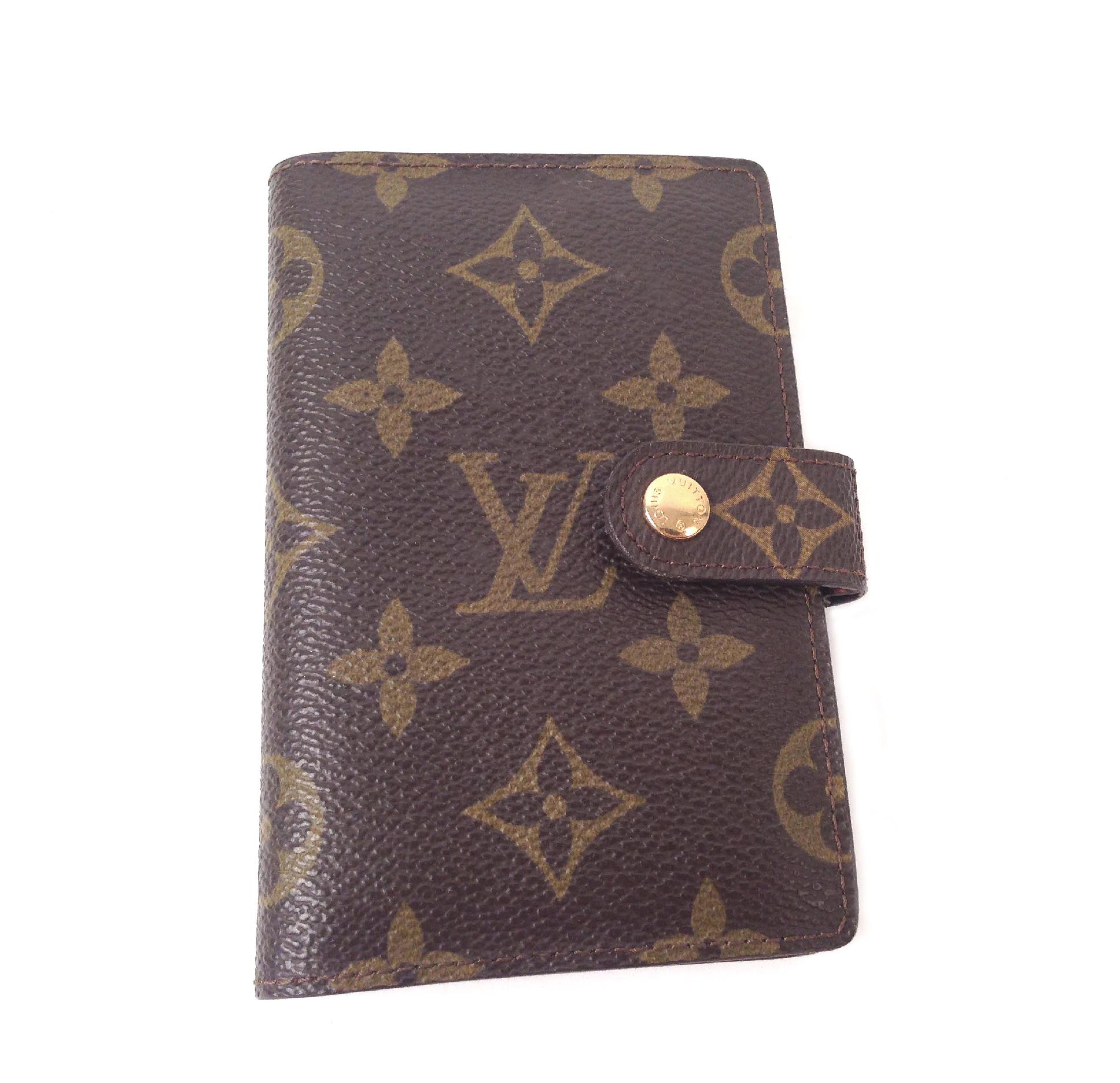 Louis Vuitton Address Phone & Calendar Vintage Book Wallet - Einna Sirrod