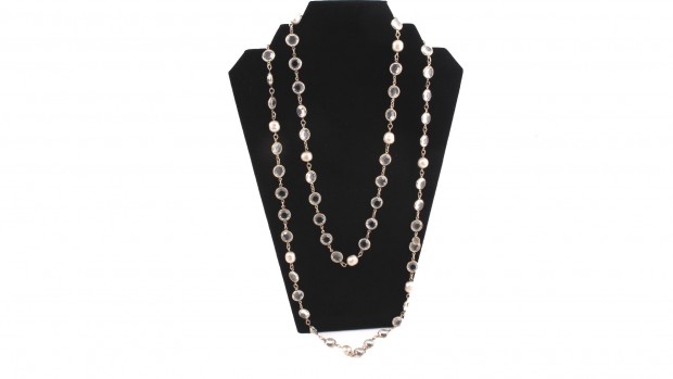 chanel1981 baroque pearl & crystal couture necklace