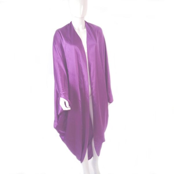 Stephen Burrows World purple lavender vintage cape