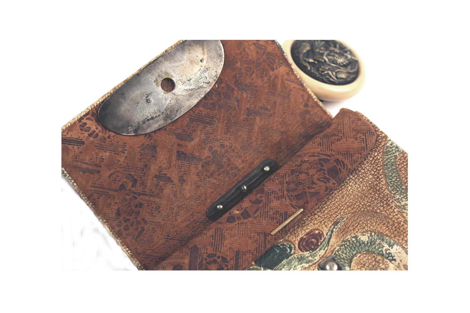 Special Offer: Leather Free Tobacco Pouch In Black, Classic - Foto 7