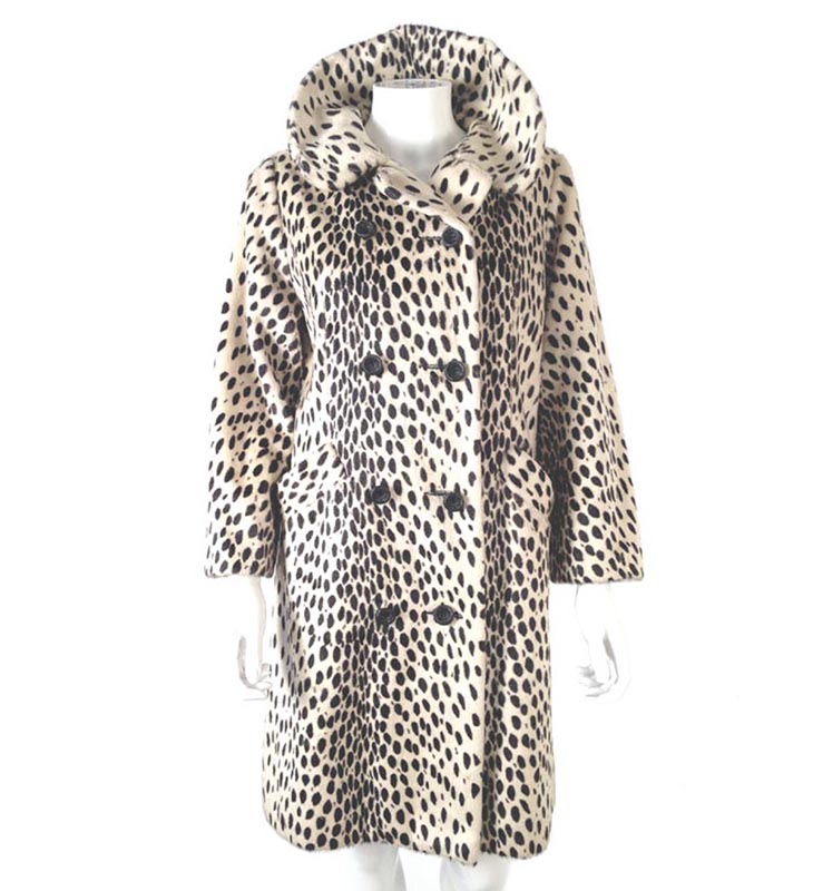 leopard safari coat