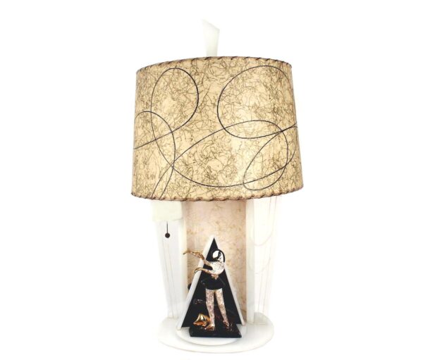 vintage musical 50s lamp