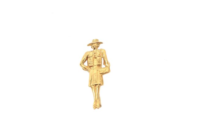 Chanel lady vintage Gabrielle Mademoiselle Brooch