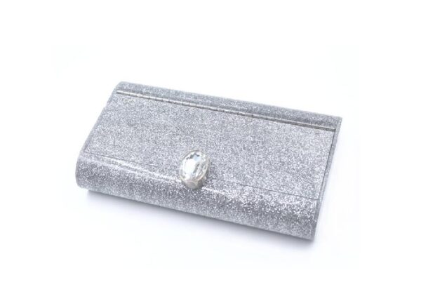 SWAGGER BAG SILVER | Prom bag, Prom clutch bags, Silver clutch purse