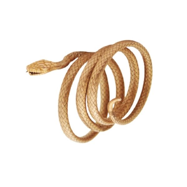 14kt gold wrap snake coiled bracelet
