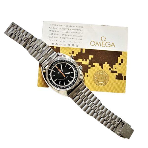 omega vintage 69 chronostop seamaster watch model 145.007